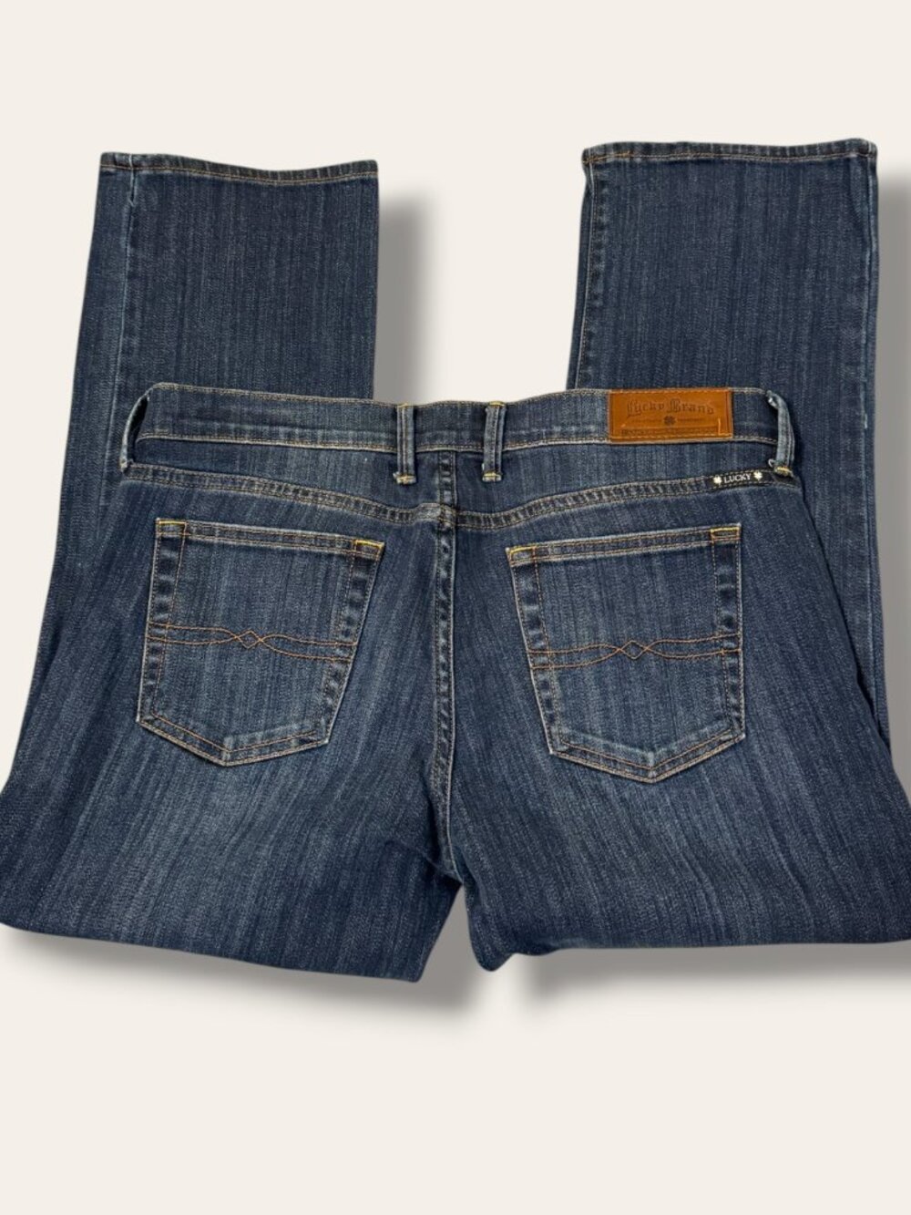 Lucky Brand Jeans Womens 8 29 Sweetn Crop Boot Cut Stretch Blue Denim Casual